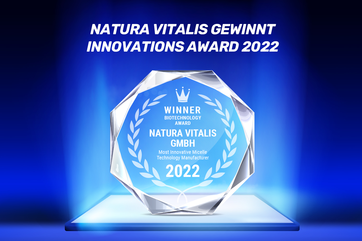 Weitere internationale Auszeichnung für Natura Vitalis